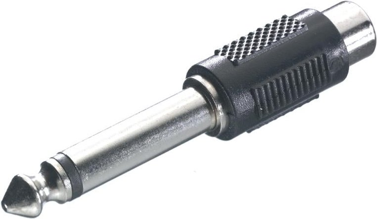 Adapter 6,3 mm Klinke / Cinch (46049)