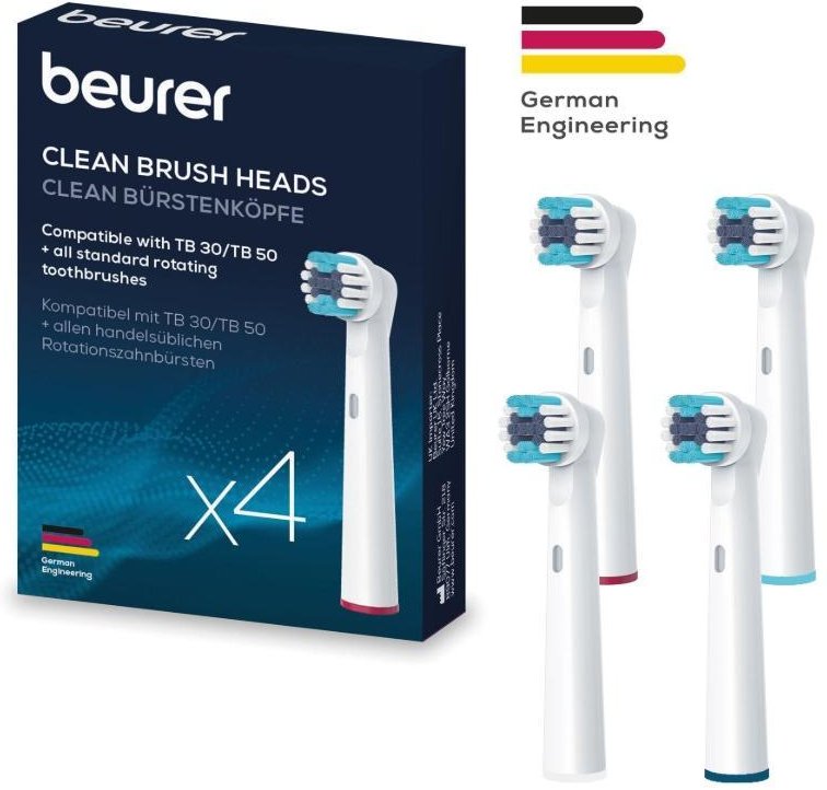 TB Clean 4x Aufsteckbürsten