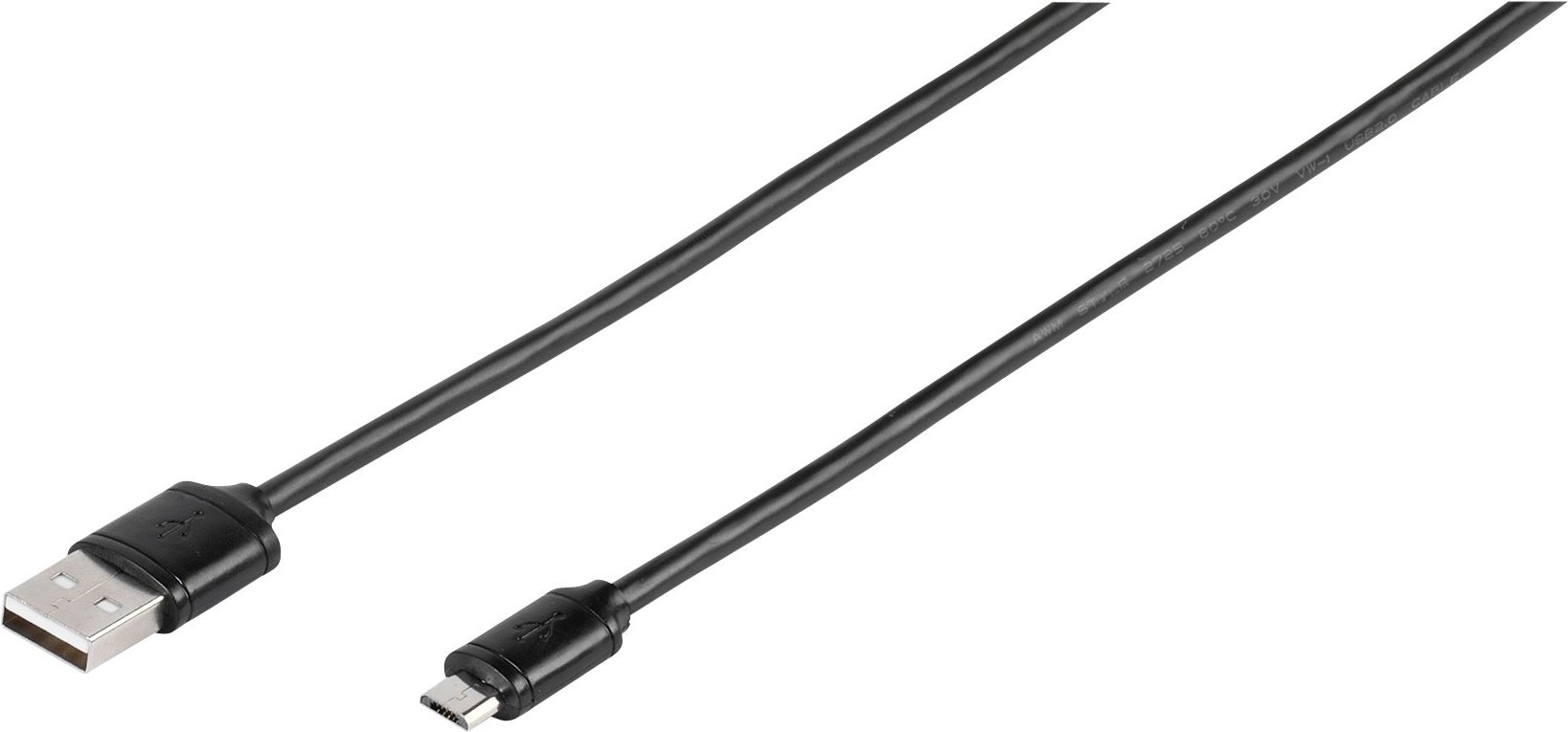 Micro-USB Daten- und Ladekabel, 1m (35815)
