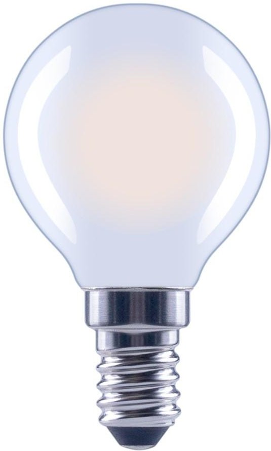 LED-Filament, E14, 470lm ersetzt 40W, Tropfenlampe, matt, Warmweiß, dimmbar (00112837)