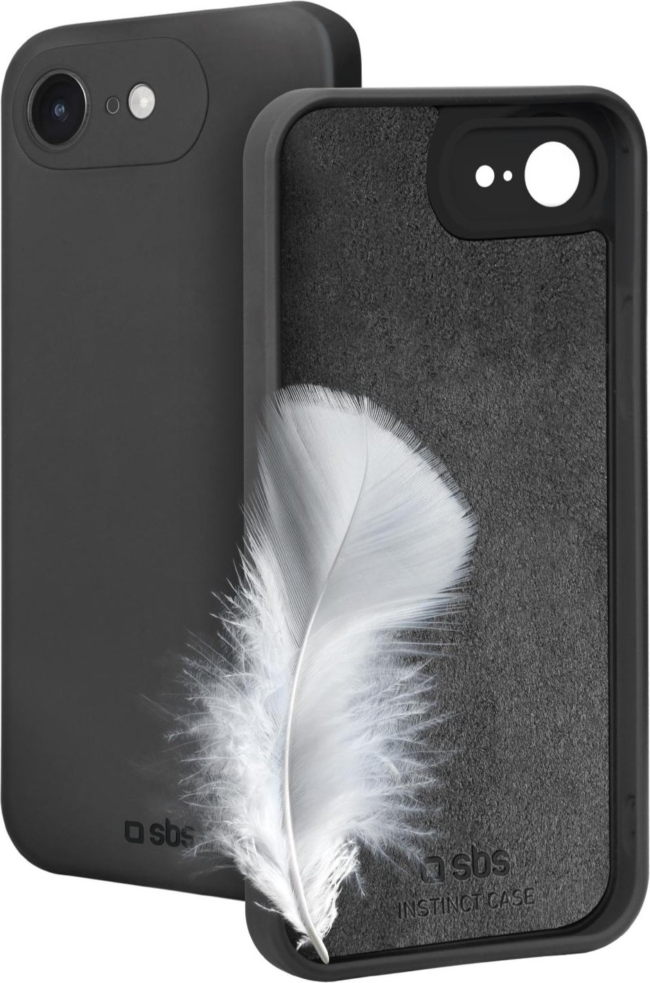 Instinct Hülle für iPhone 16E, Schwarz