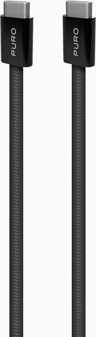 Fabrik 2.0 60W USB-C to USB-C Charging and Sync Cable 1.5m, Schwarz