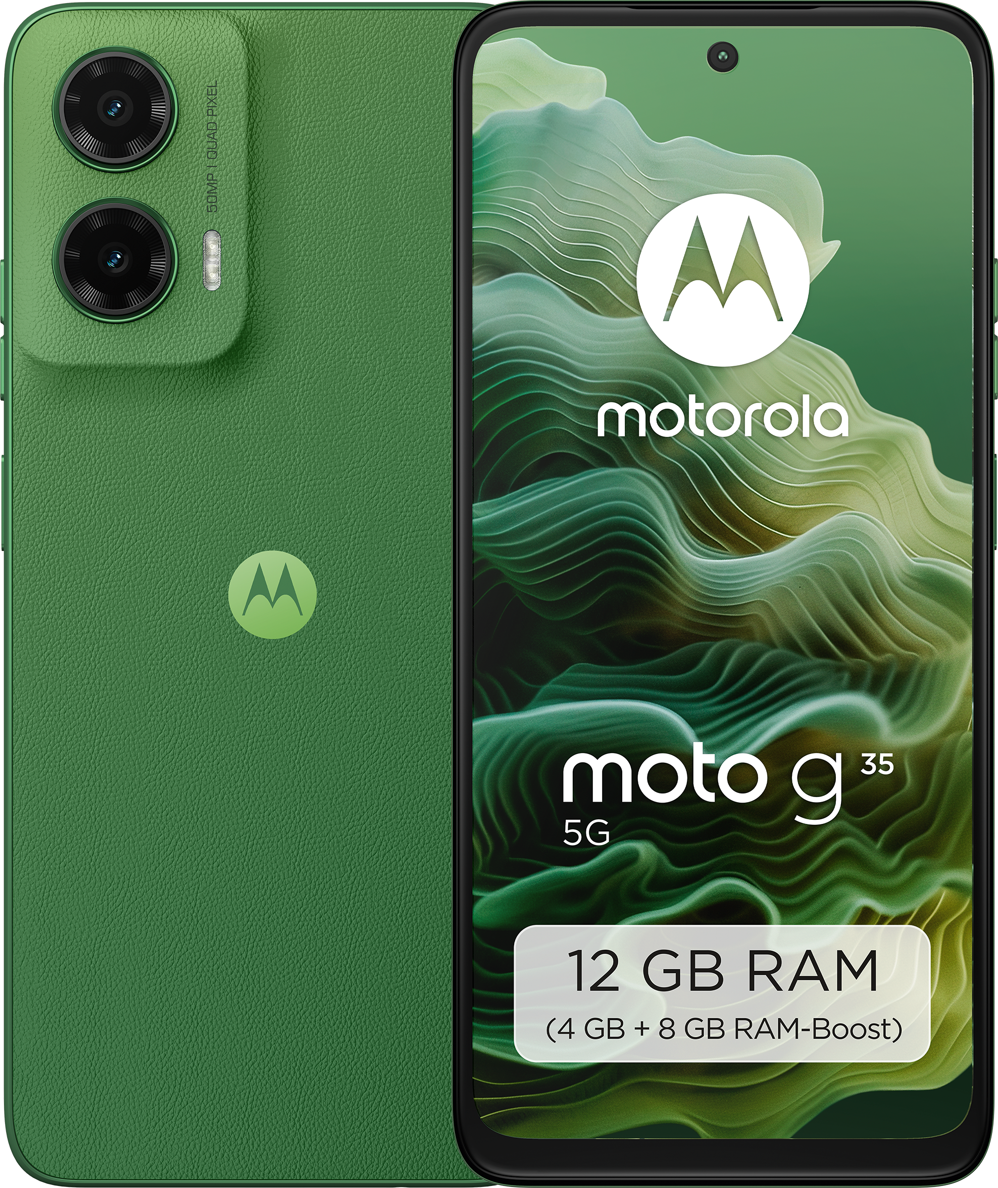 moto G35 5G 4GB + 128GB Leaf Green Smartphone
