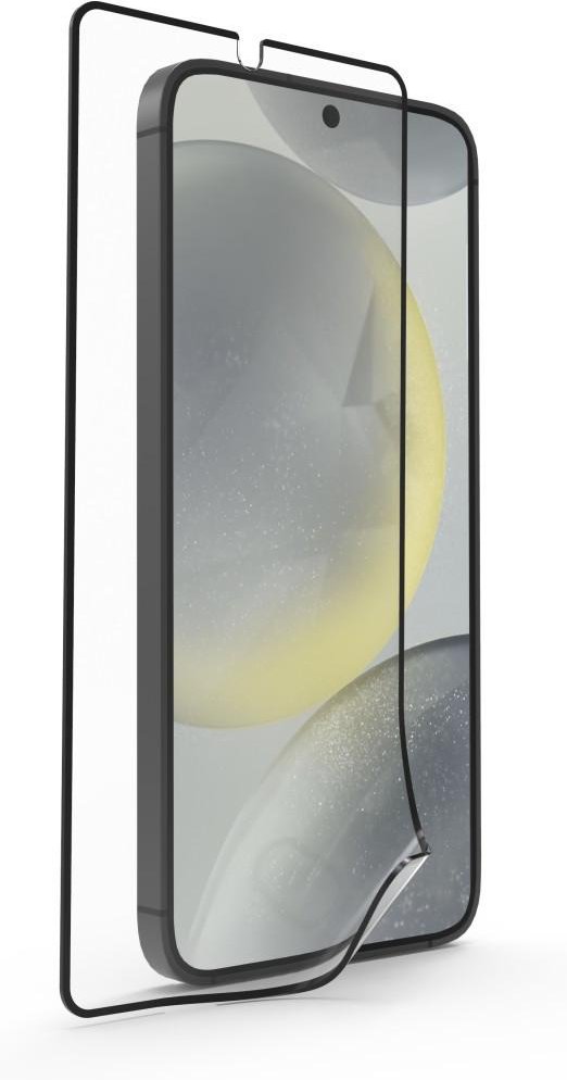 Handy-Schutzglas "Super Hybrid" für Samsung Galaxy S25, Montagehilfe (00228517)