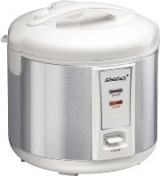 RK 2 Edelstahl/weiß Reiskocher