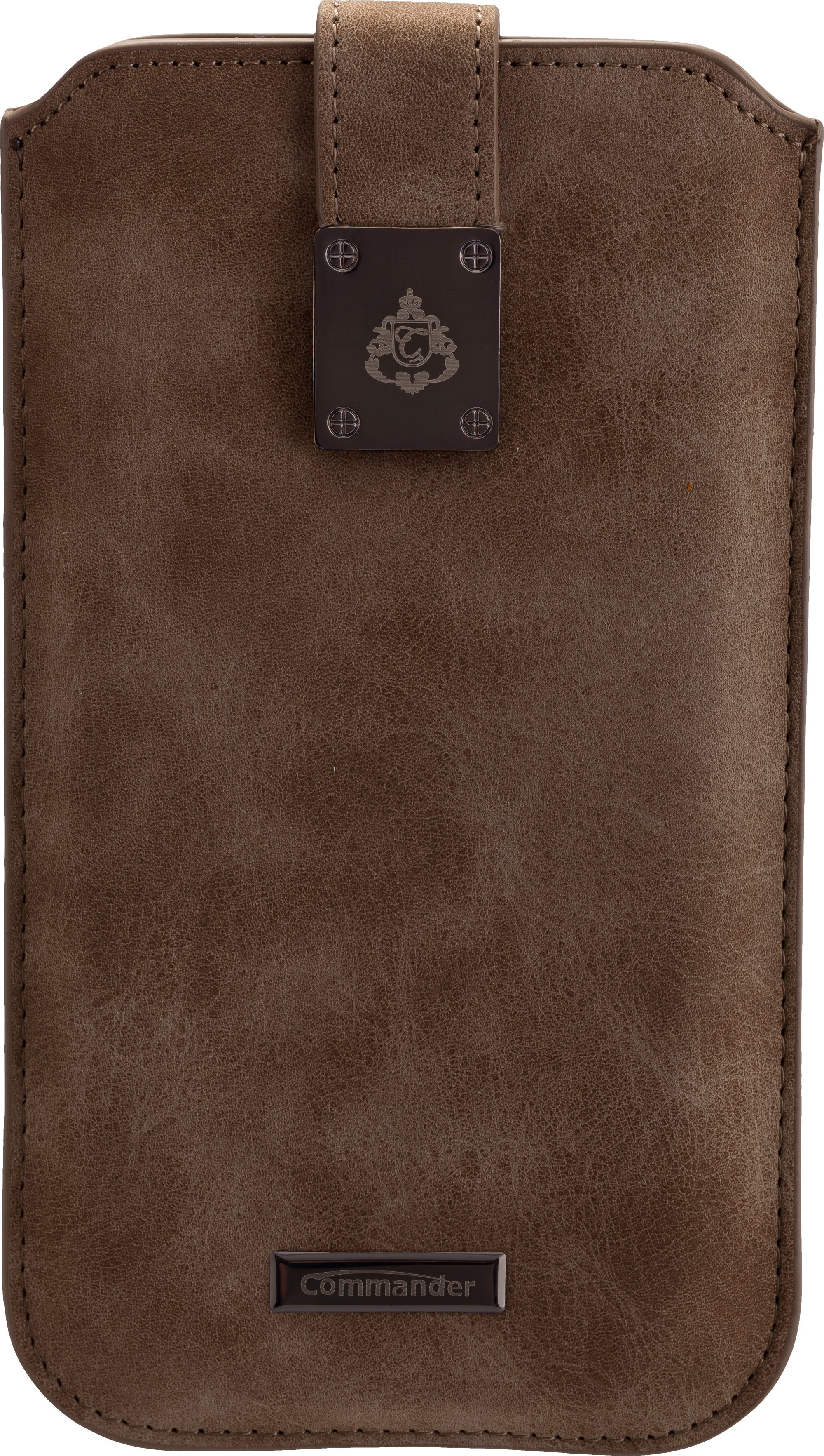 MILANO 5.2" Nubuk Gray Handyhülle