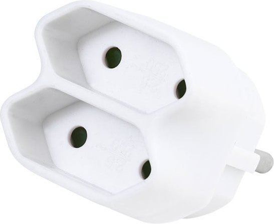 2-fach Schuko / Euro Adapter (7295)
