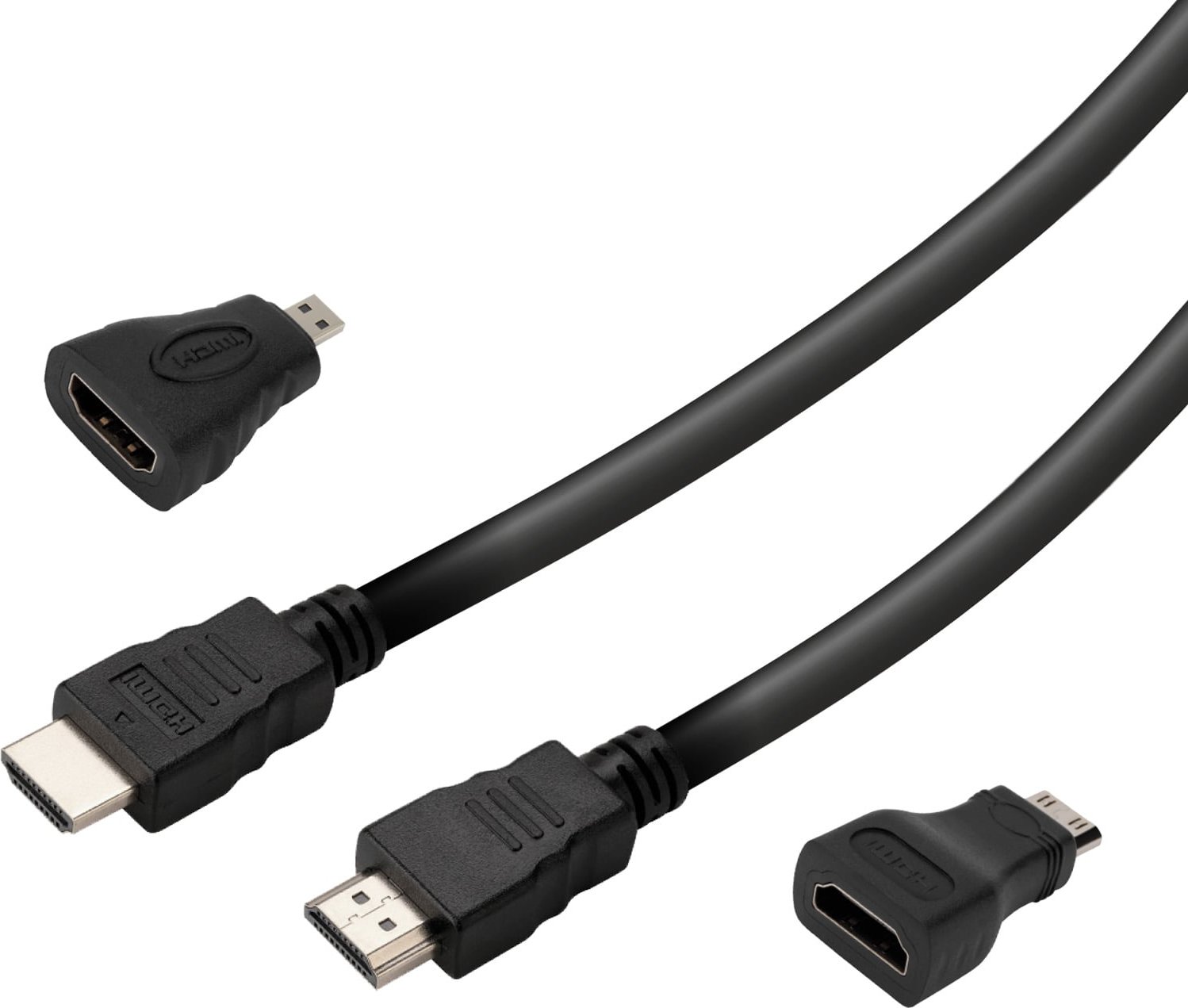 HDMI Kabel HDMI 2.0 Kabel, 1,5m, schwarz