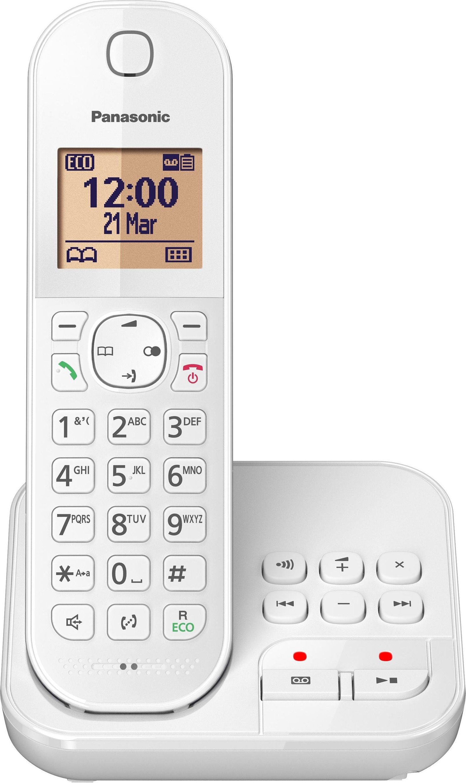 KX-TGC420GW Weiß Schnurloses Telefon