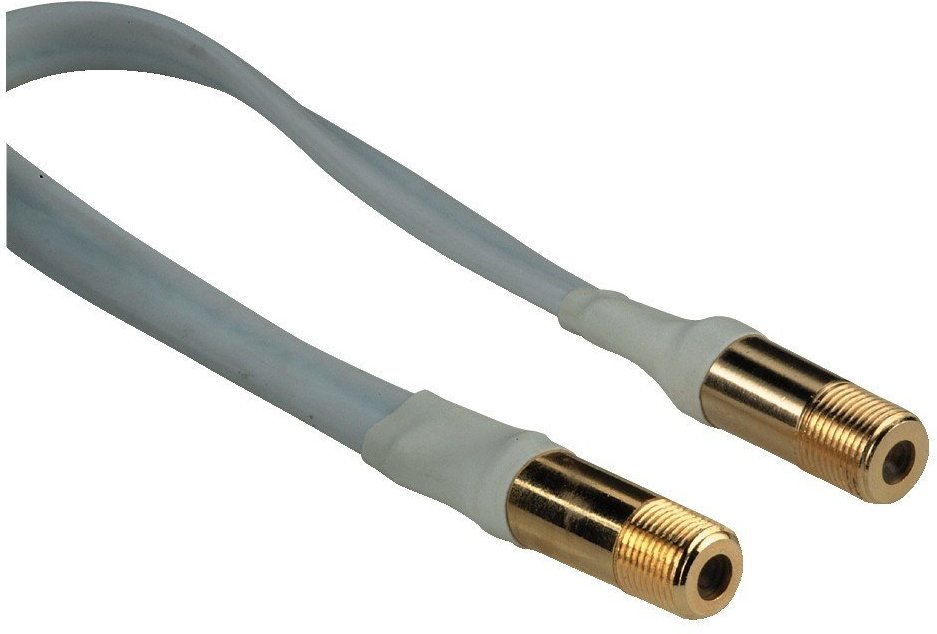 Fensterdurchführung F-Kupplung-F-Kupplung, vergoldet (00044195)