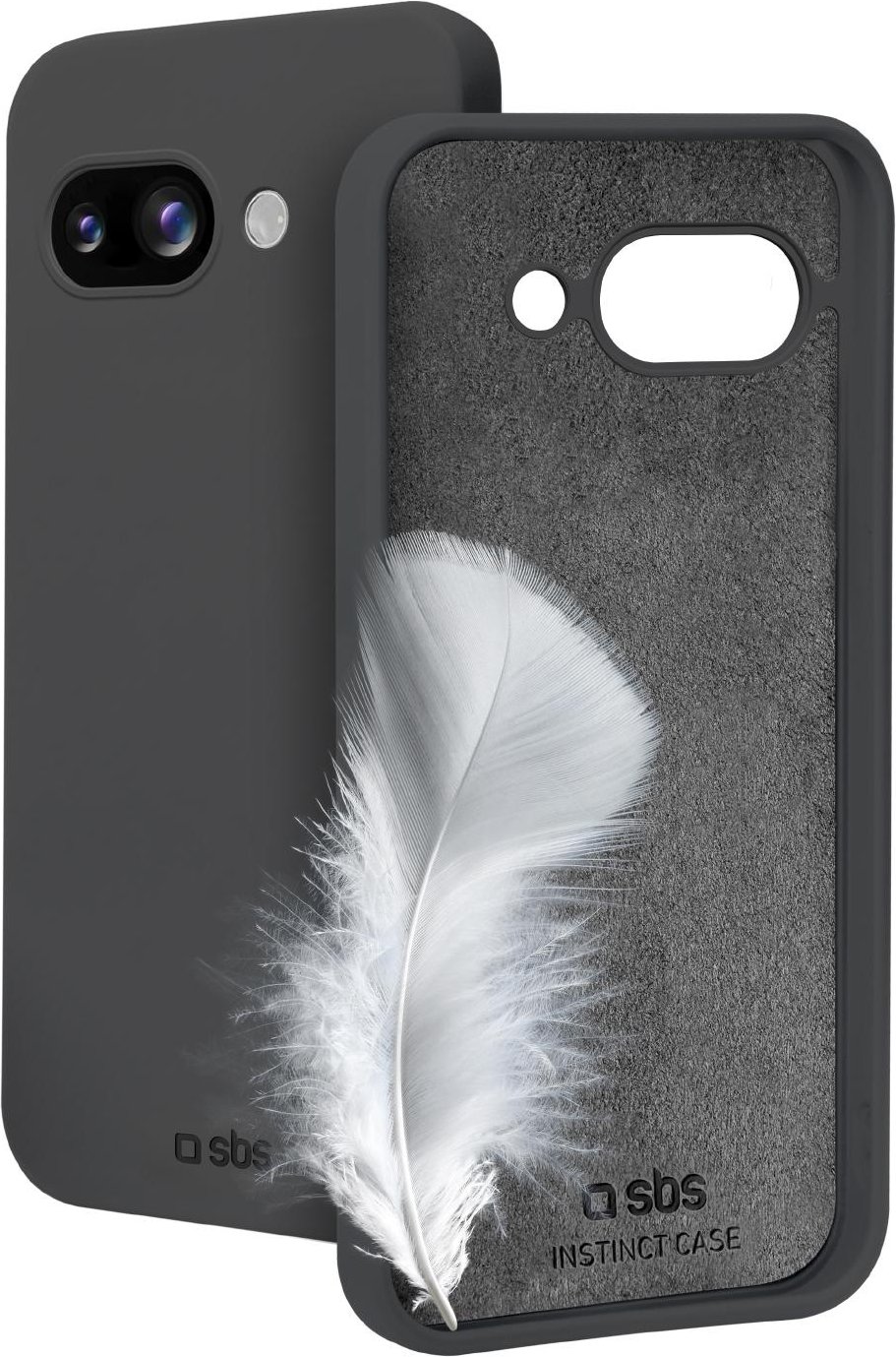 Instinct Hülle für Google Pixel 9a, Schwarz