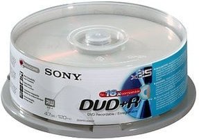 DVD+R 4.7GB 16x 25er-Pack DVD-Rohlinge