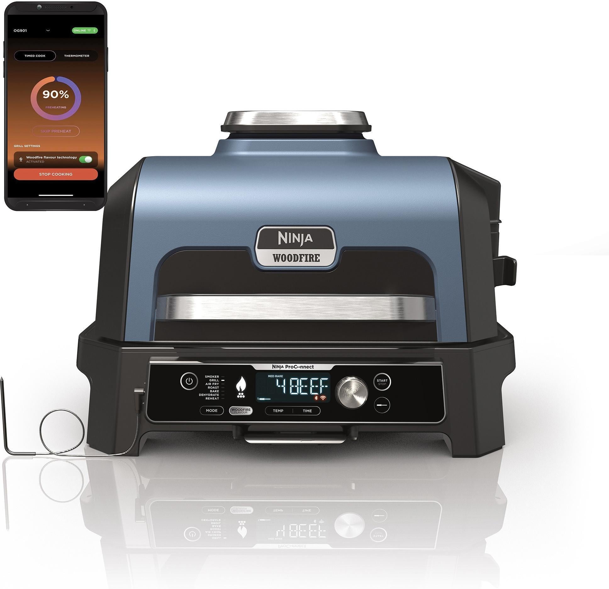 Woodfire Pro Connect XL OG901EU Elektrischer Outdoor Grill & Smoker