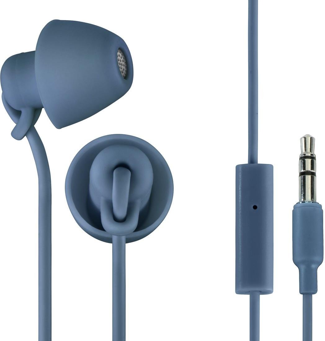 EAR3008OBL Kopfhörer "Piccolino", In-Ear, Mikrofon, ultraleicht, Blau (00132638)