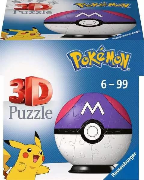 Puzzle 3D Puzzle-Ball Pokémon Meisterball