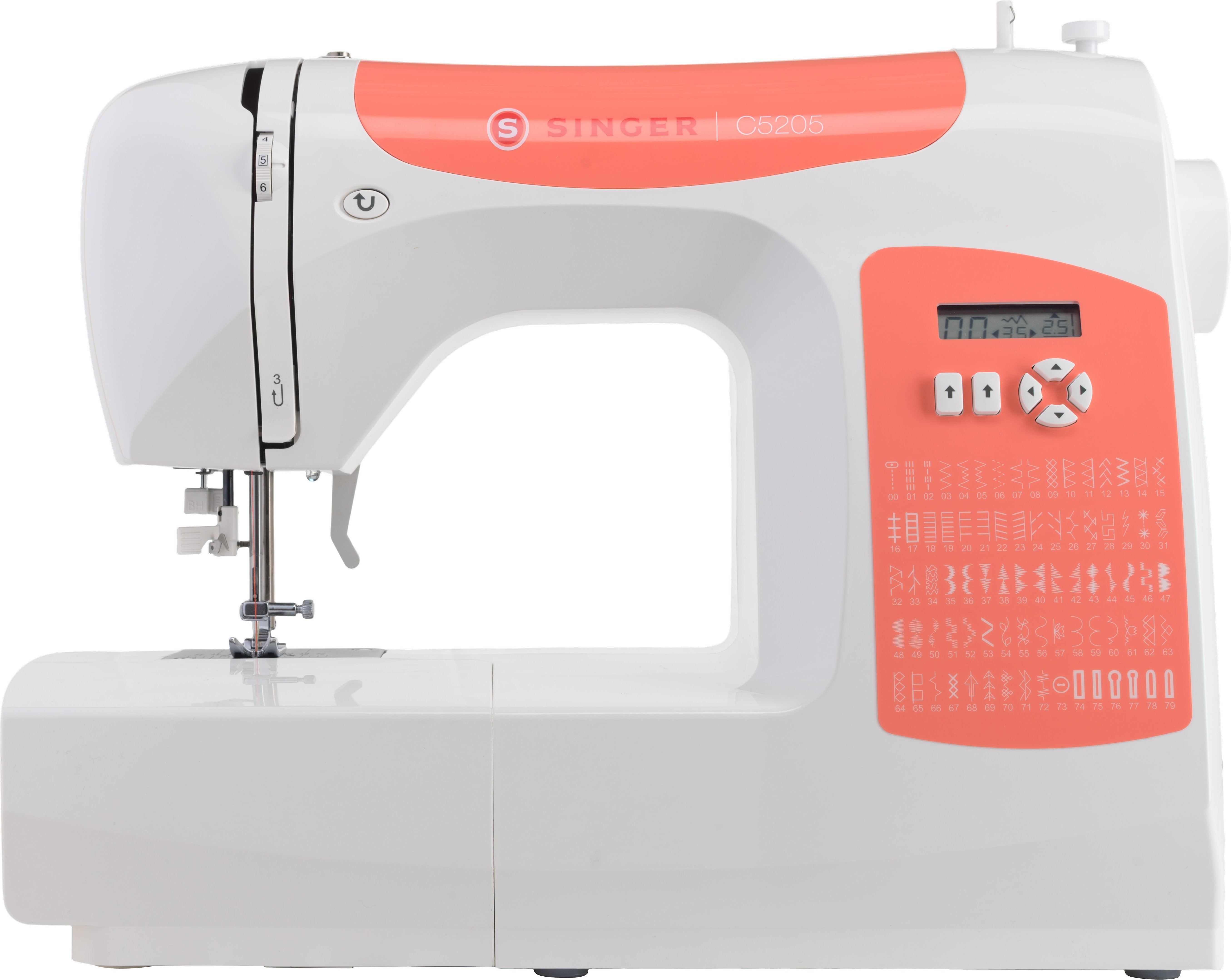 C 5205 Orange Nähmaschine