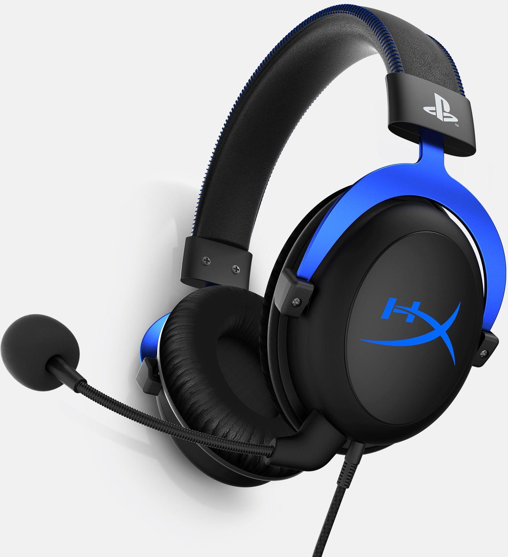Cloud schwarz/blau Gaming-Headset