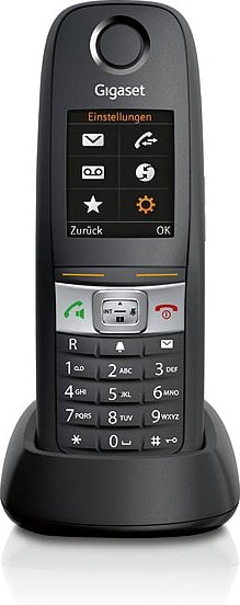 E630HX Schwarz Schnurloses Telefon