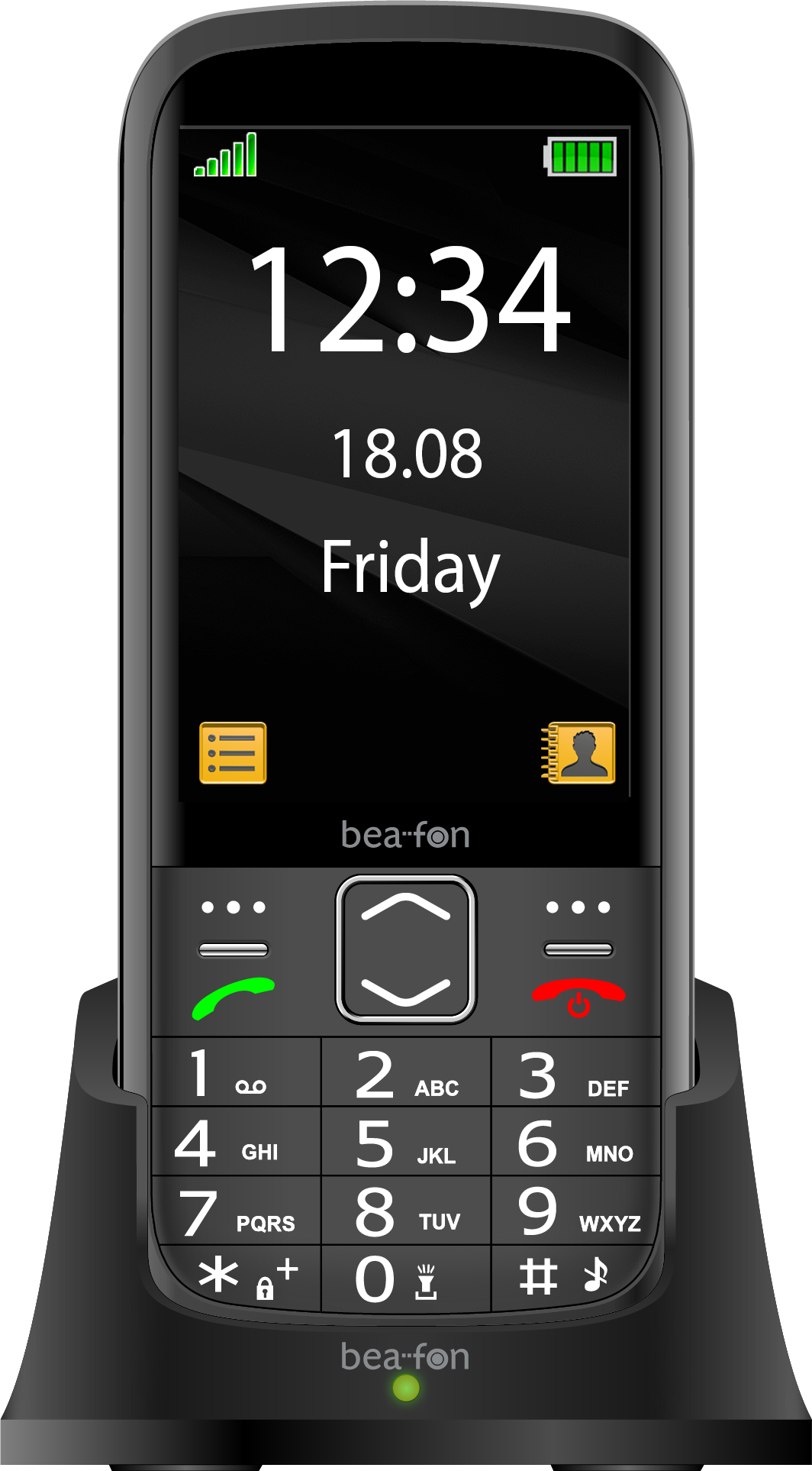 SL 270 Schwarz-Silber Handy