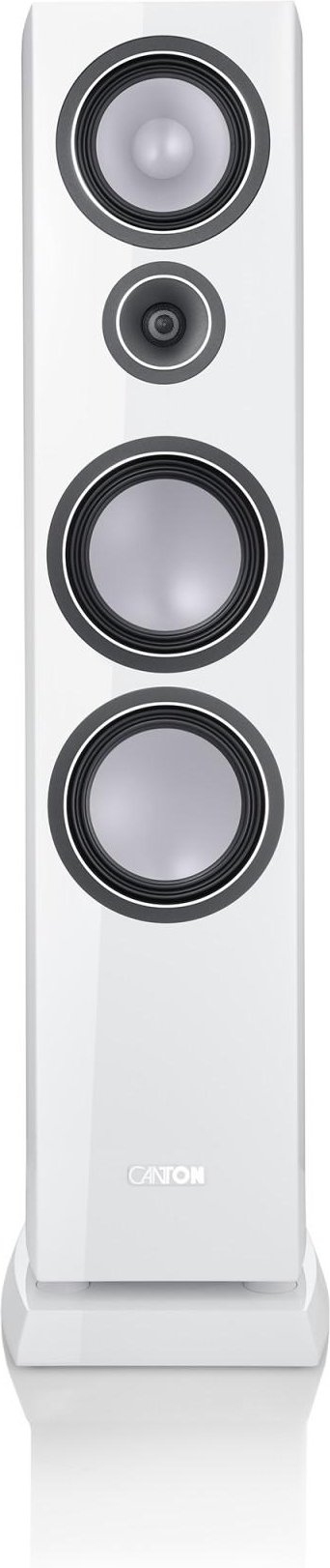 Vento 90 weiss highgloss Stück Standlautsprecher