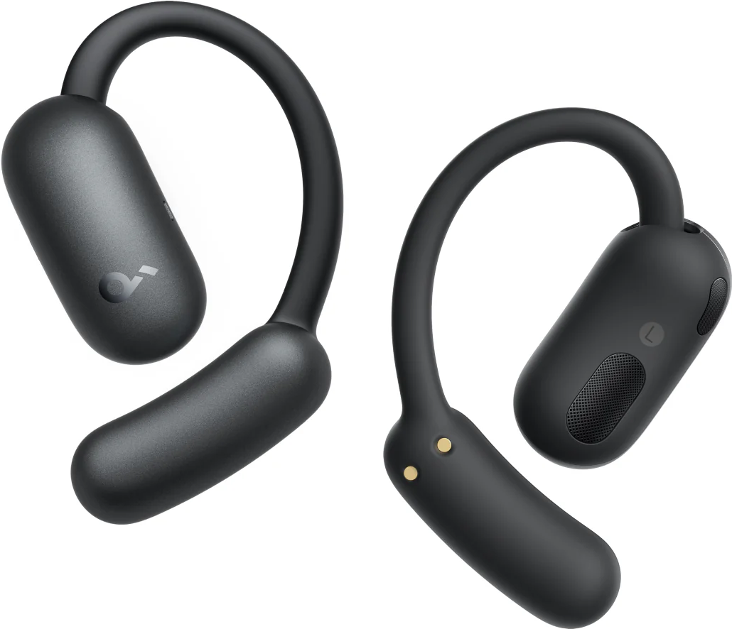 AeroFit 2 schwarz Open-Ear Kopfhörer