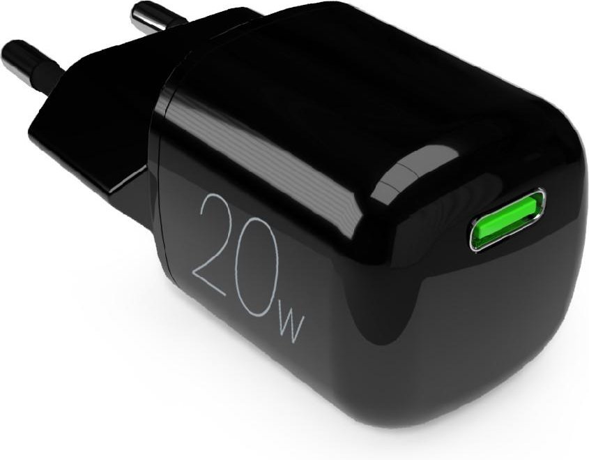 MiniPro 20W USB-C wall charger - GAN technology, Schwarz