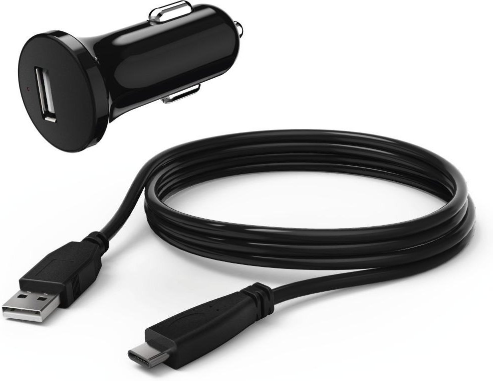 KFZ-Ladegerät mit USB-C-Kabel für Nintendo Switch/Switch Lite, Schwarz (00054683)