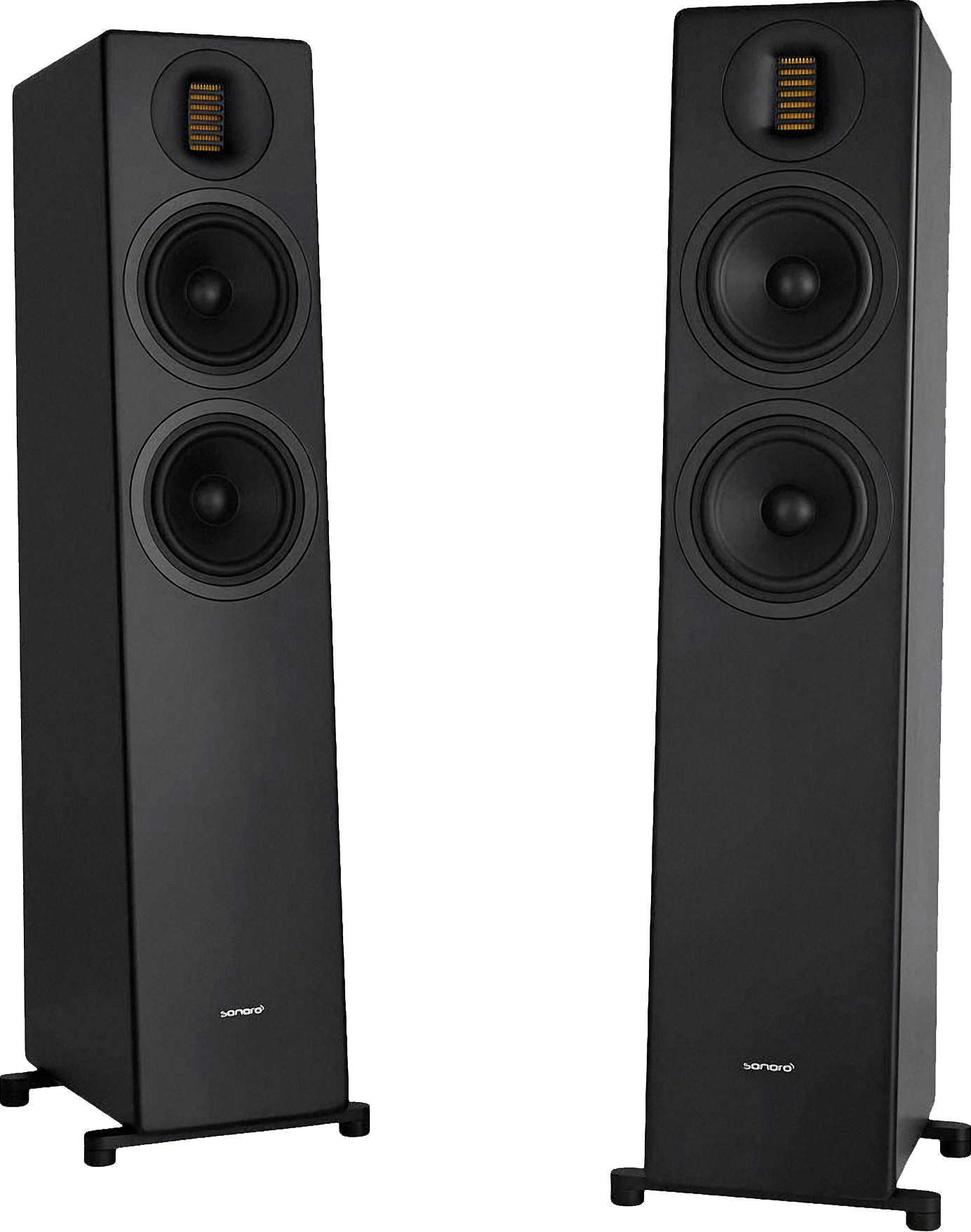 GRAND ORCHESTRA schwarz Paar Standlautsprecher