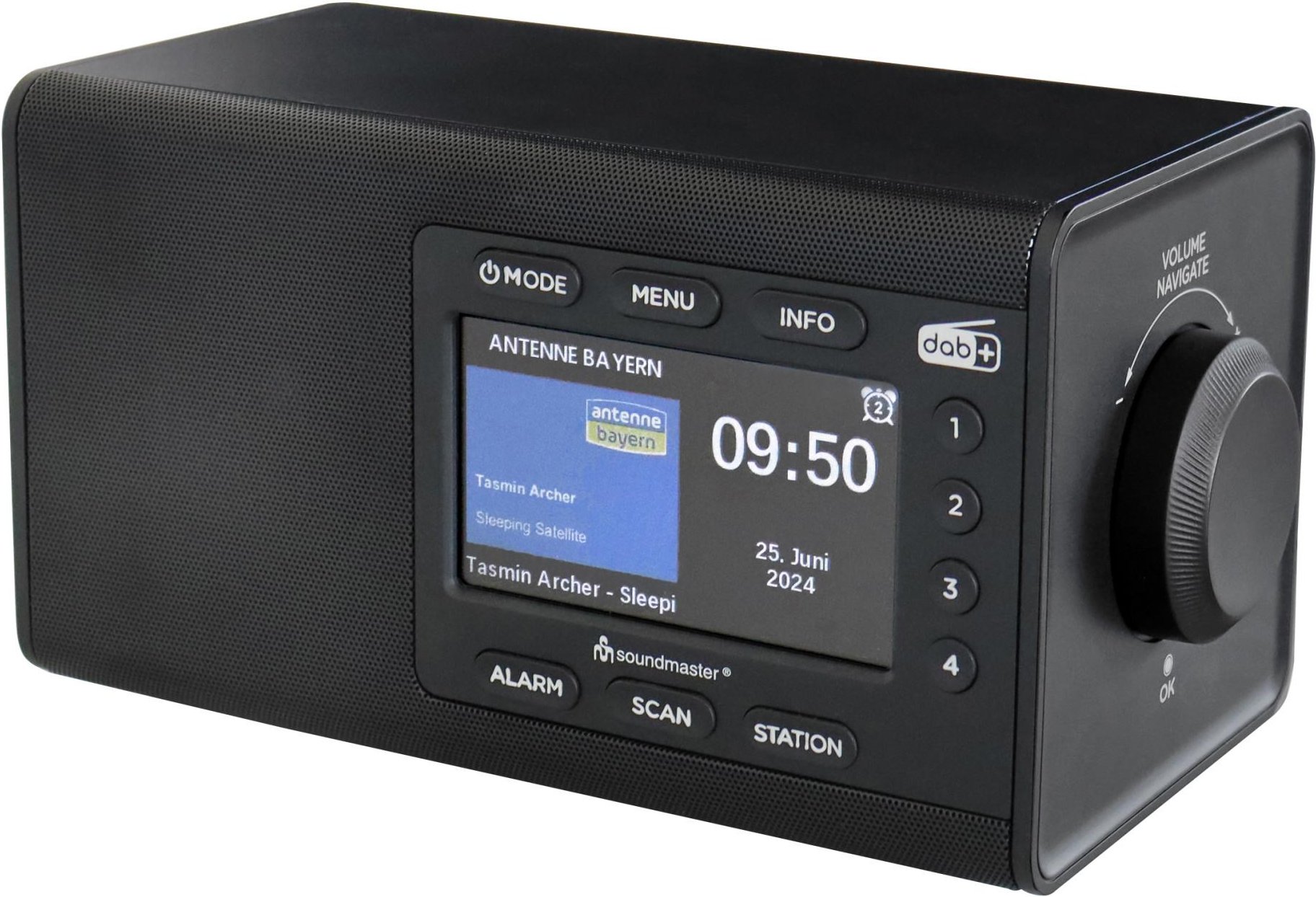 DAB900 Schwarz DAB+ Radio