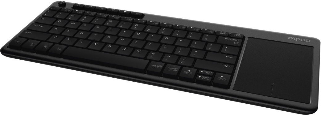 Kabellose Touch-Tastatur "K2600", Grau (00180233)