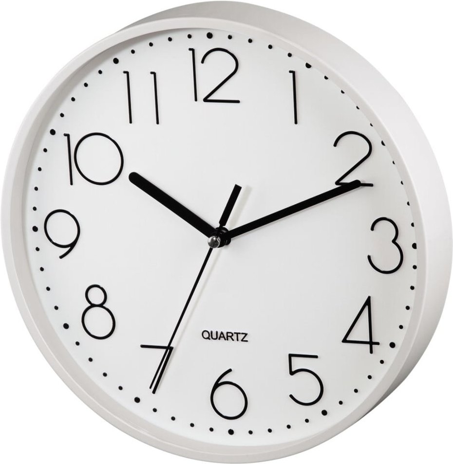 "PG-220" Weiß Wanduhr