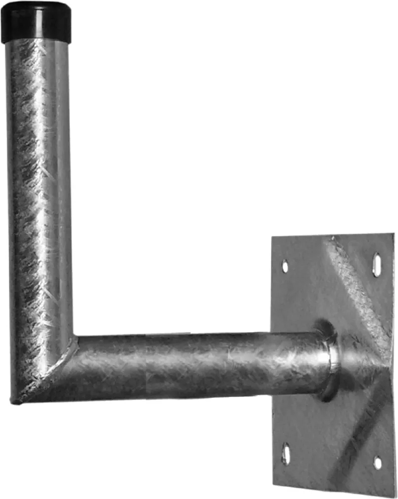 Satelliten Wandhalter 40x28cm Stahl Ø48mm