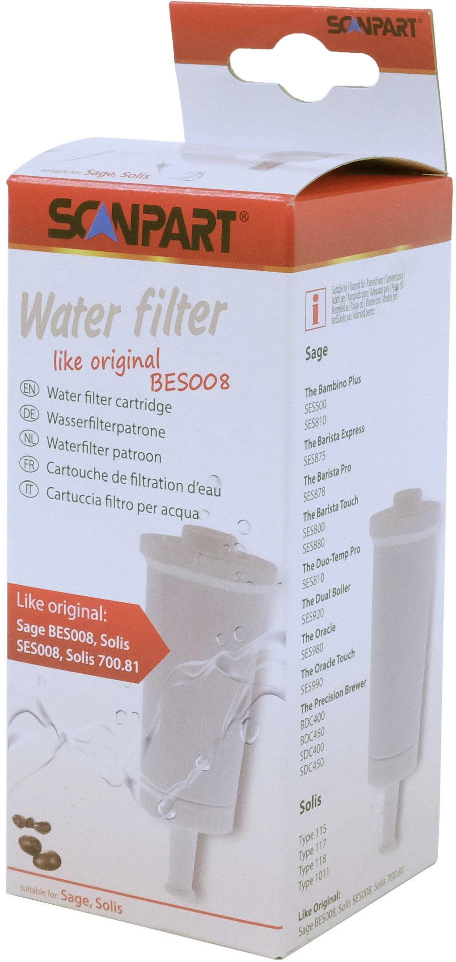Wasserfilter Kartusche für Sage