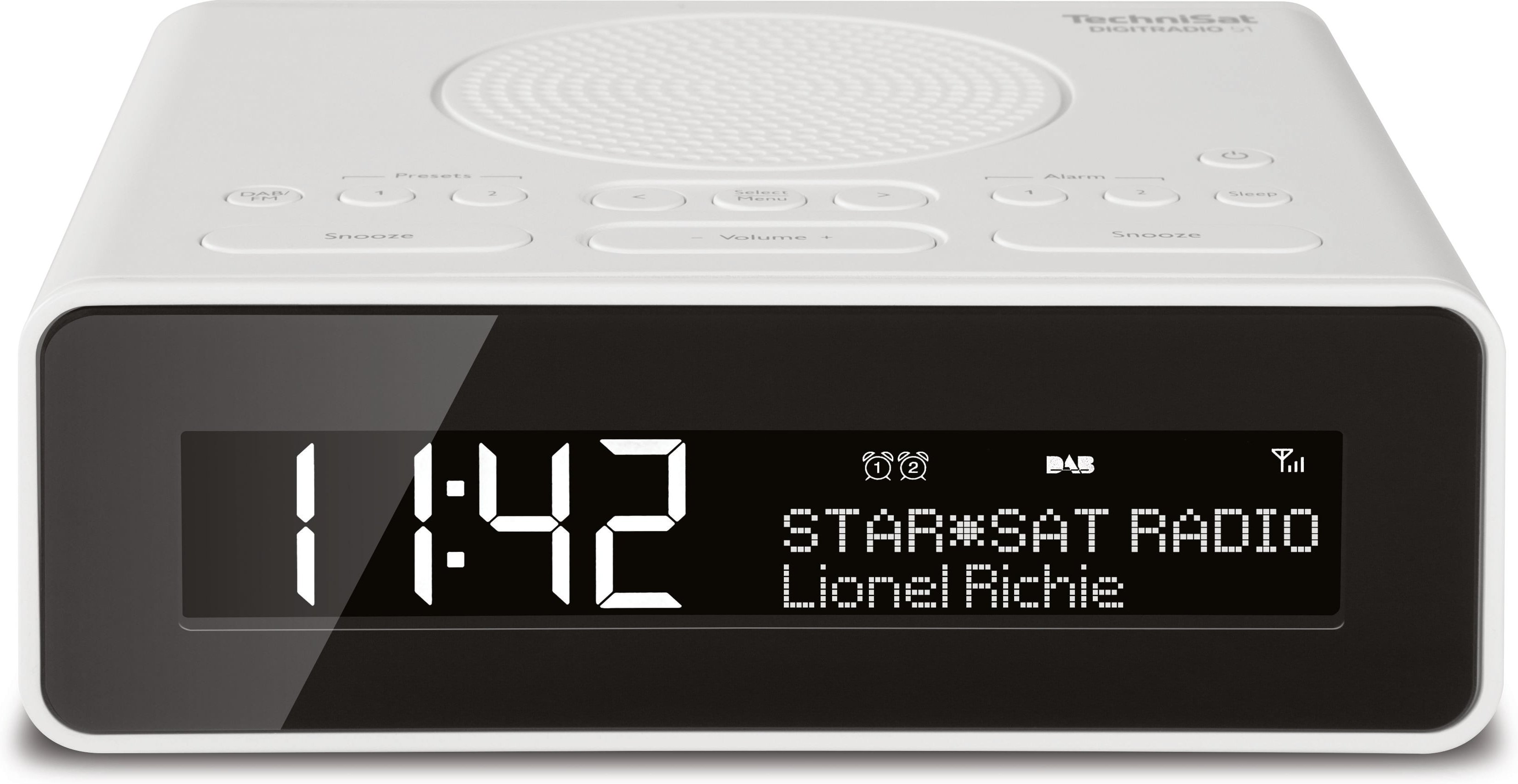 DIGITRADIO 51 weiß DAB+-Radiowecker