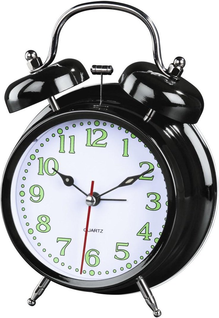Wecker "Nostalgie", Schwarz (00186325)