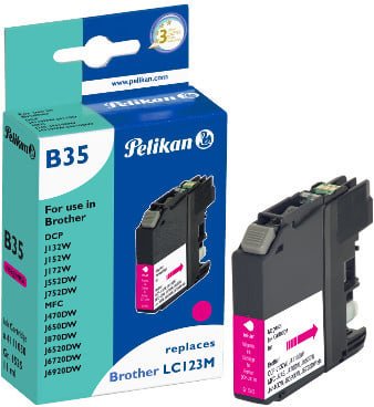 B35 Brother LC123m magenta Druckerpatrone