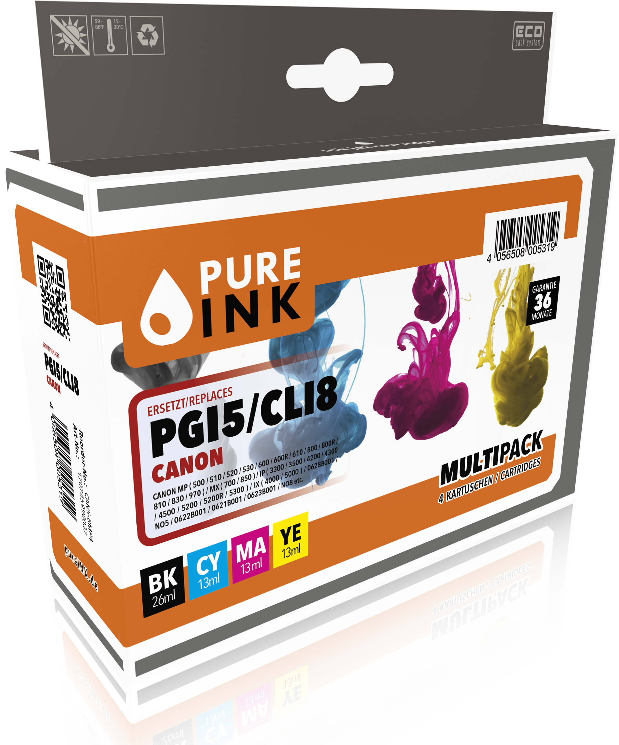 CA5-8MP4 CMYK Druckerpatrone