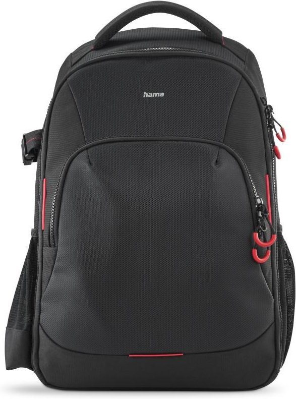 Kamera-Rucksack "Ohio", 190, Schwarz/Rot (00121346)