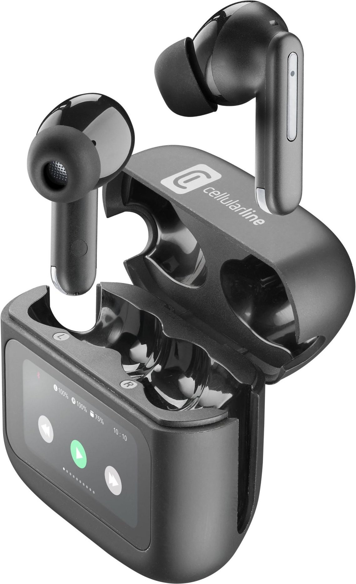 Bluetooth Earphones HUSH Black (61175) In-Ear Kopfhörer