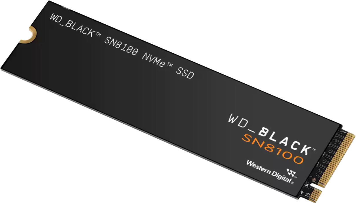 SSD-Festplatte "WD BLACK SN8100 NVMe", 2TB, Schwarz