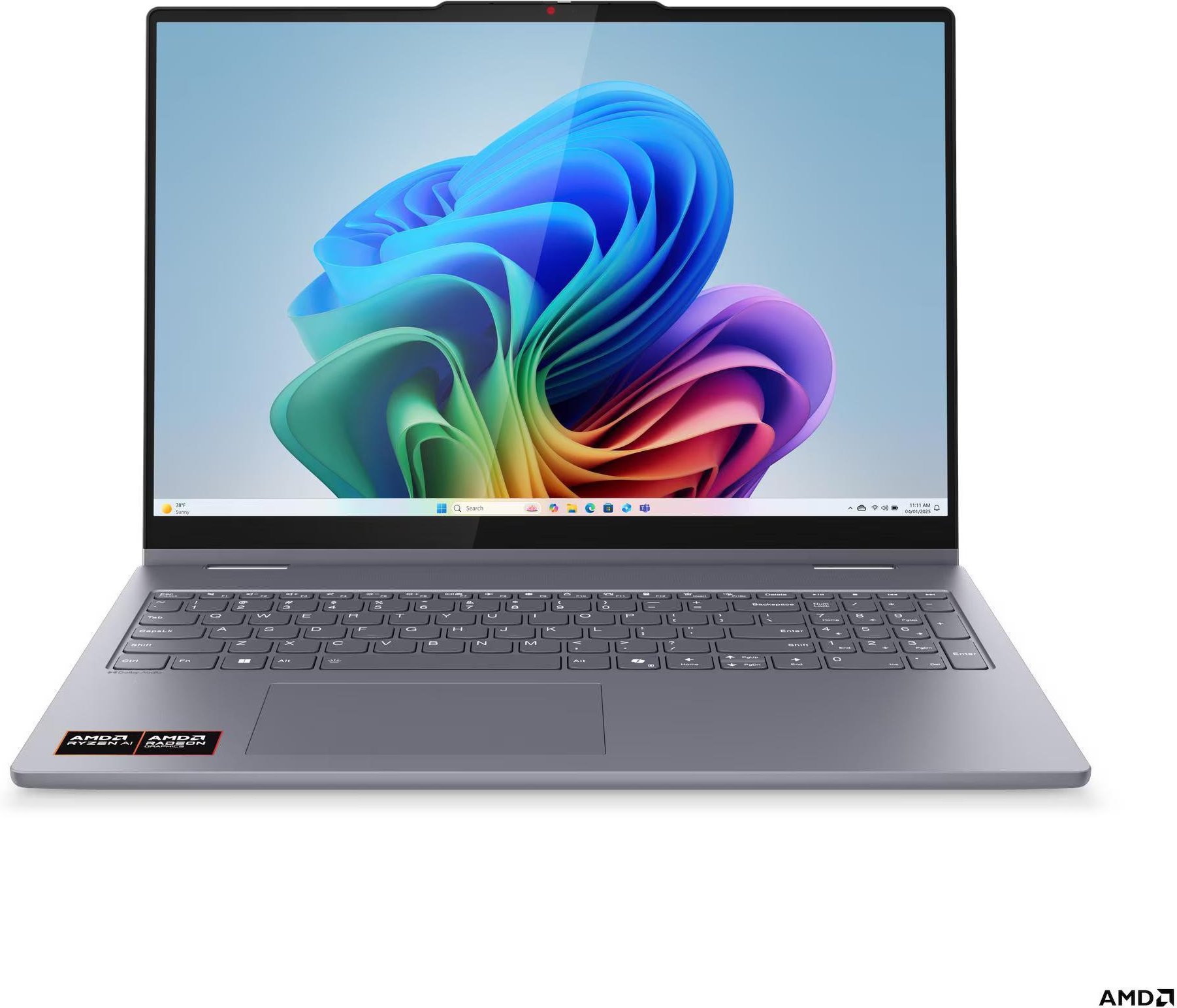 IdeaPad 5 2-in-1 16AKP10, Luna Grey, 16 Zoll, Touch, WUXGA, IPS, AMD Ryzen AI 5 340, 16 GB, 512 GB