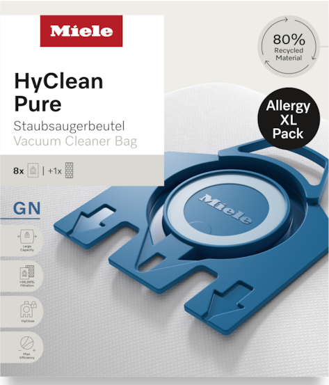 XL-Pack GN HyClean Pure Staubsaugerbeutel + SF-HA 50 Filter