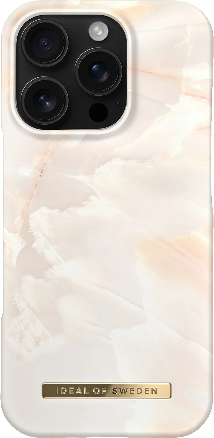 Printed Case iPhone 16 Pro Max, Rose Pearl Marble Handyhülle