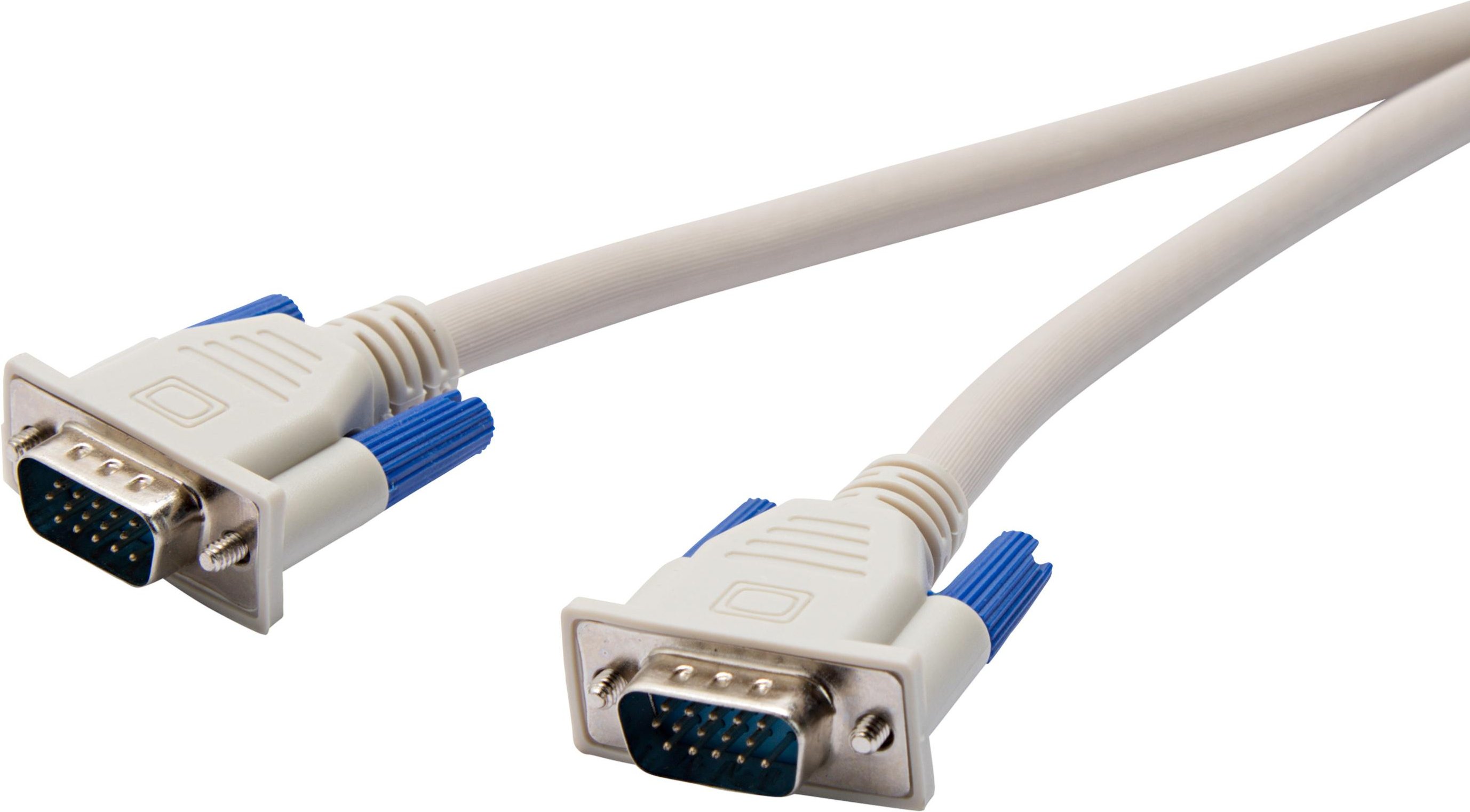 Monitor Anschlusskabel, SVGA Kabel, 15 pol. HD Stecker - 15 pol. HD Stecker, 5m (45525)