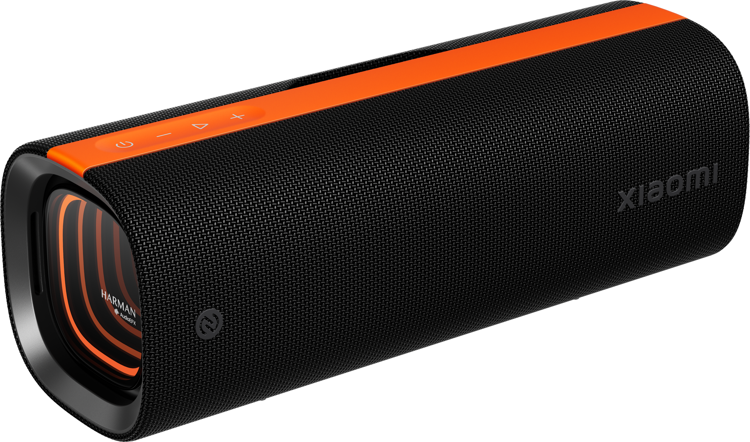 Sound Party schwarz orange Bluetooth-Lautsprecher