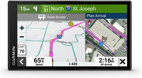 Dez LGV710, 7 Zoll LKW-Navi mit Digital Traffic Verkehrsinformationen