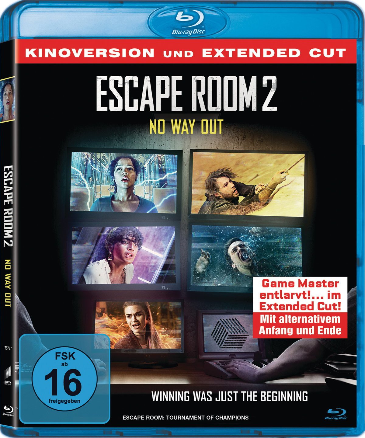Blu-ray Escape Room 2: No Way Out (Kinoversion und Extended Cut)