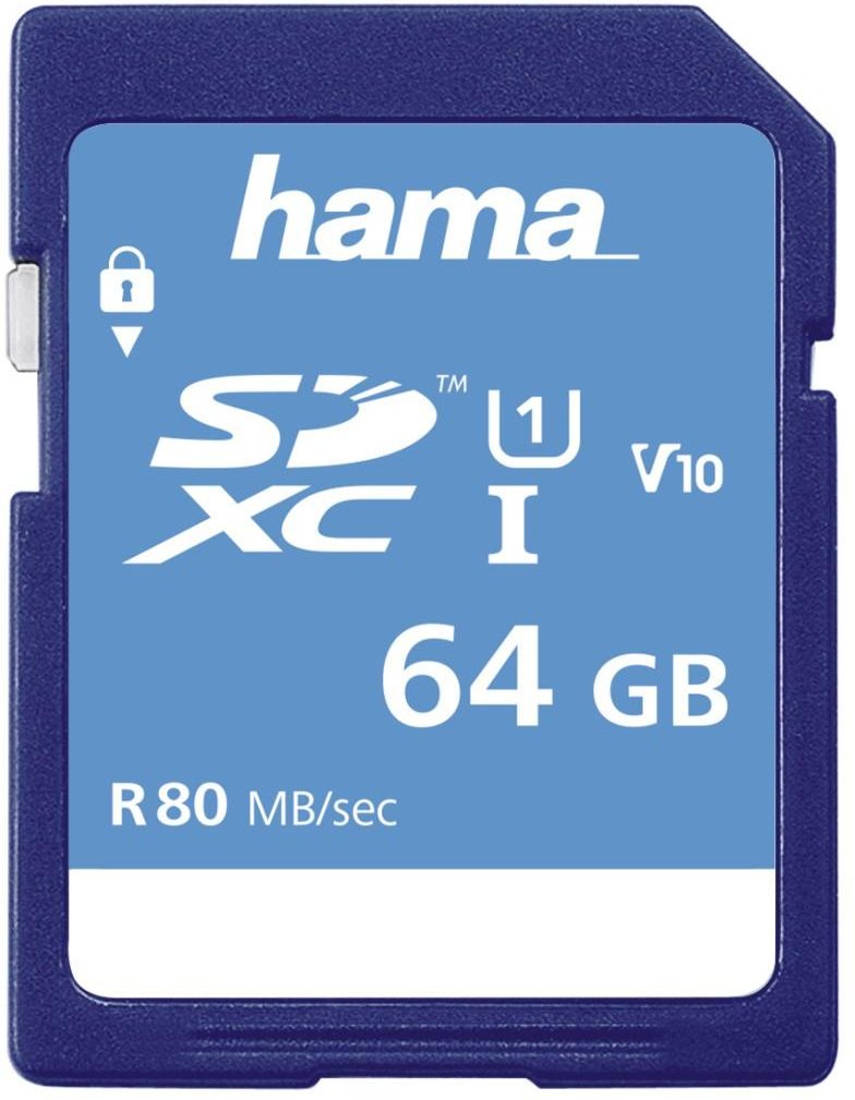 SDXC 64GB Class 10 UHS-I 90MB/s (00213110) Speicherkarte