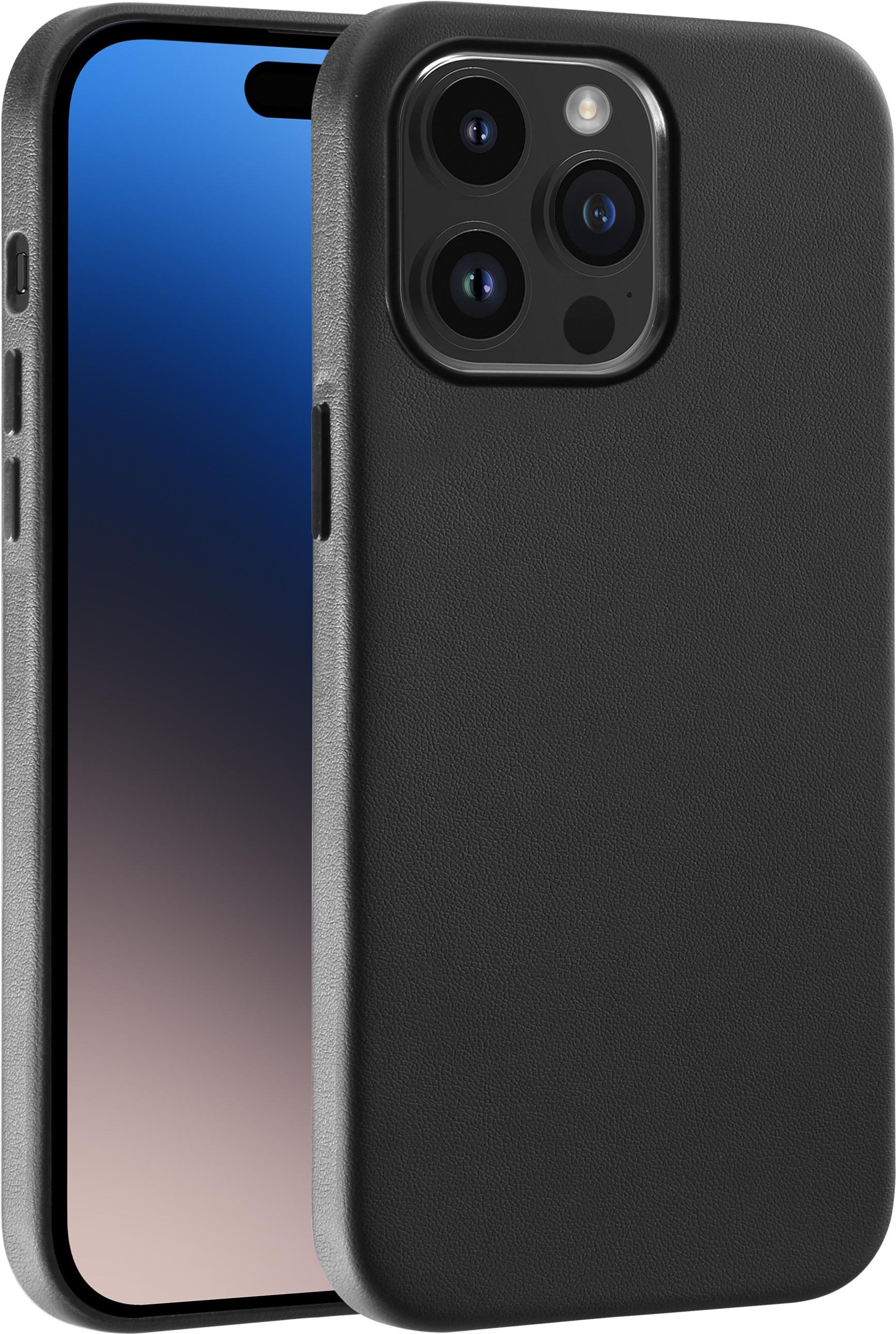 Mag Classic Cover, Magnetic Wireless Charging Support für iPhone 15 Pro, schwarz (63896) Handyhülle