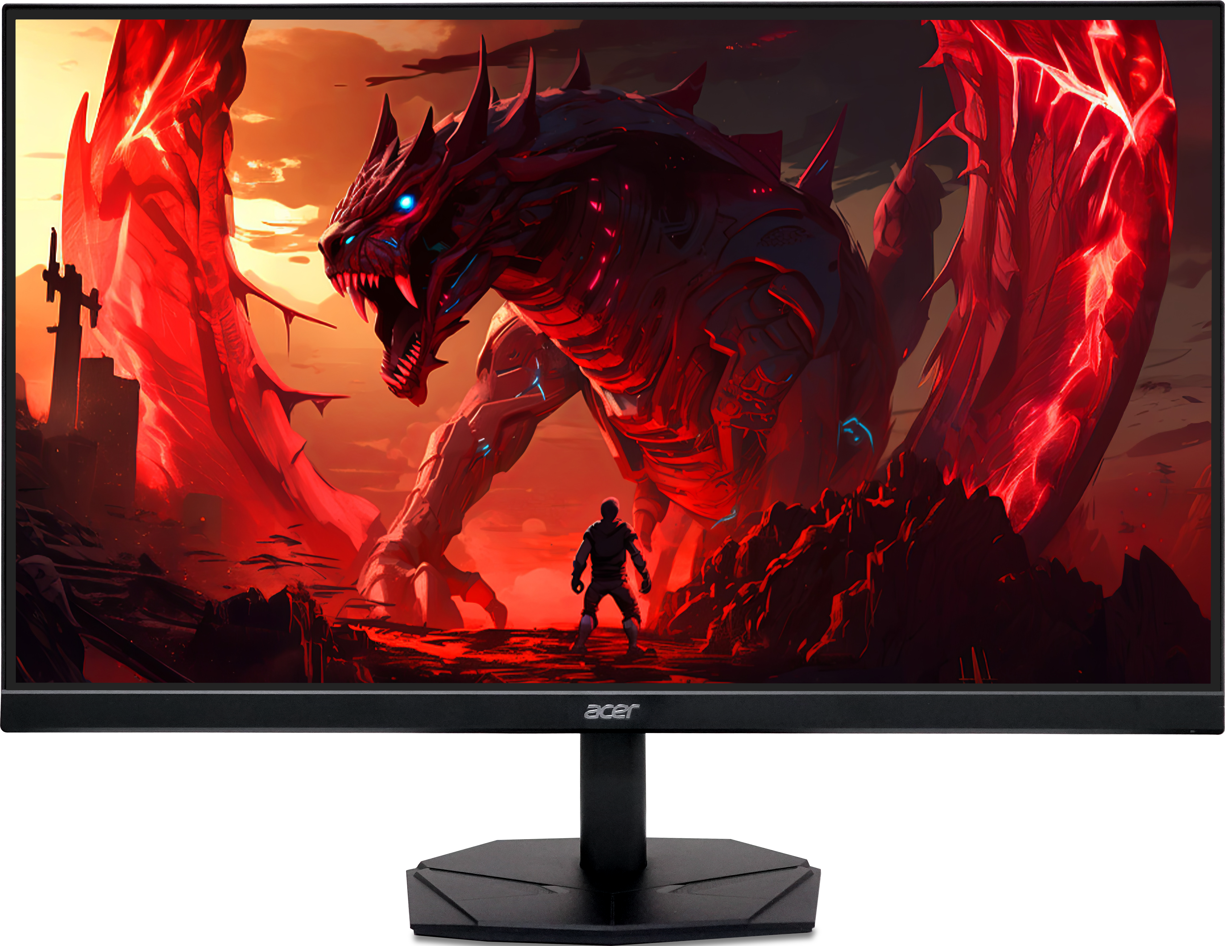 Gaming-Monitor Nitro KG1, KG241YP3, Schwarz, 23,8 Zoll, Full-HD, VA, 180 Hz, 0,5 ms